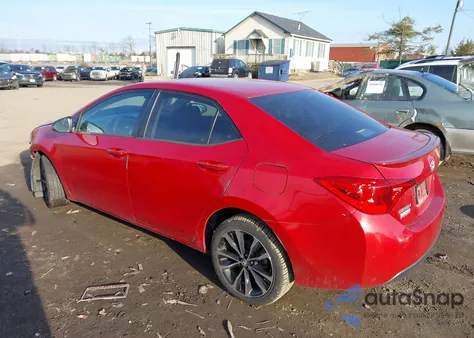 2018 Toyota Corolla Se из США, поврежденный, VIN 2T1BURHE2JC993218